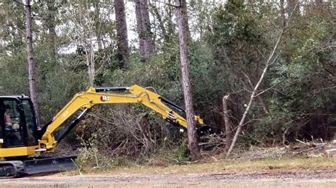 cat mini excavator brush cutter|cutter head for mini excavator.